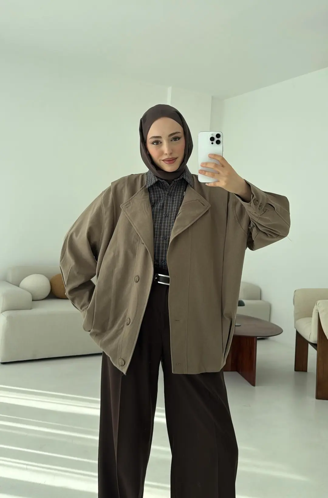 Tasarım ml Collection Ceket Vizon